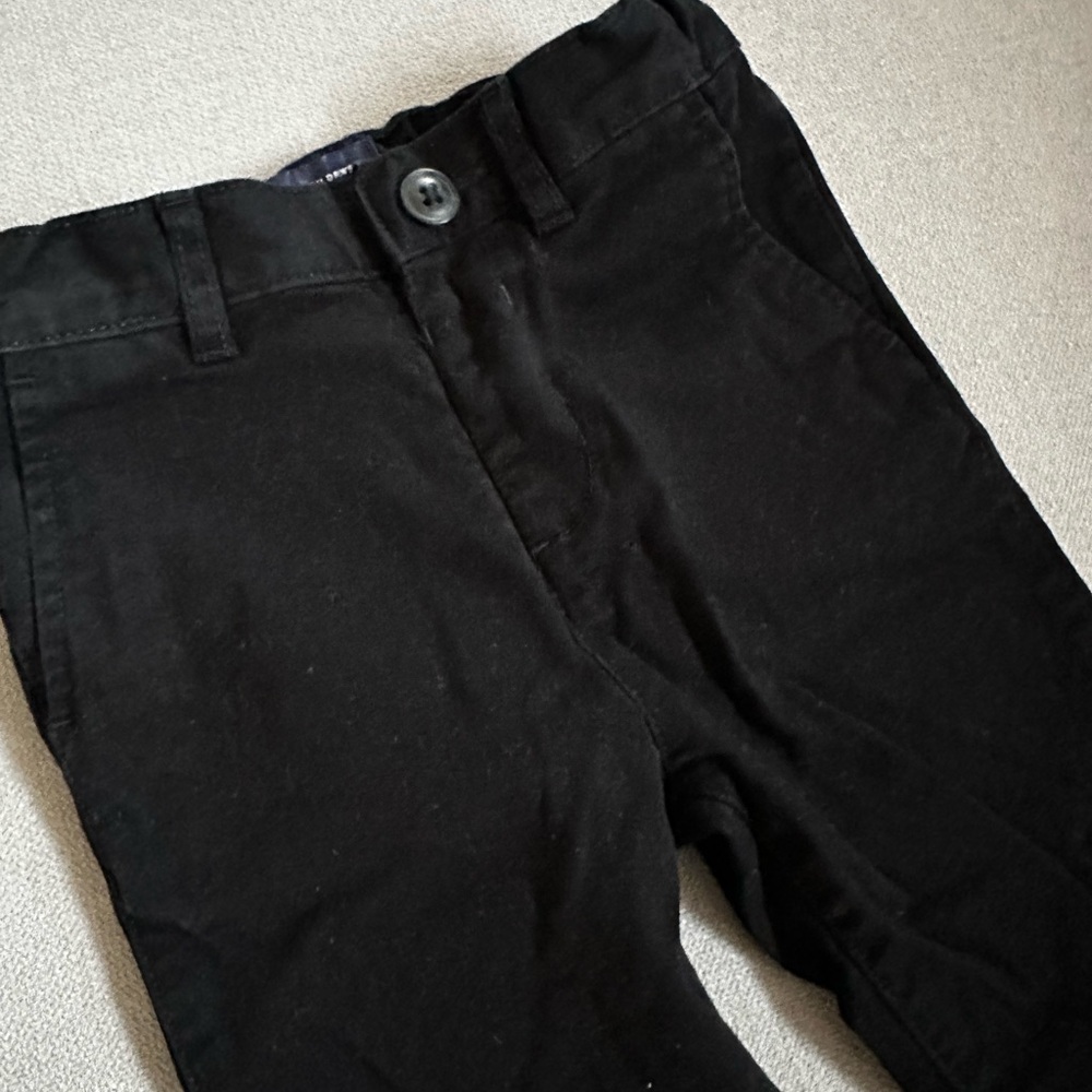 Toddler Black Pants and Purple Plaid Shorts NWT - Picture 5 of 7